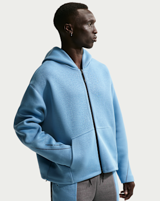 Nike Tech Men's Fleece Full-Zip Hoodie. Nike.com